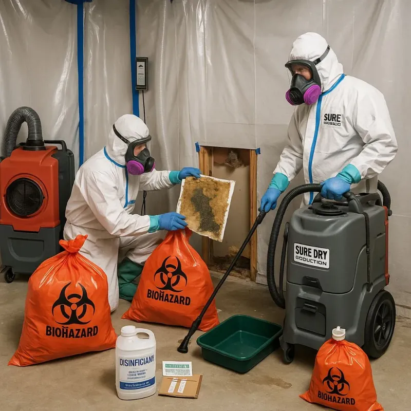 Contaminated Water Handling Protocols process in Baxter, IA