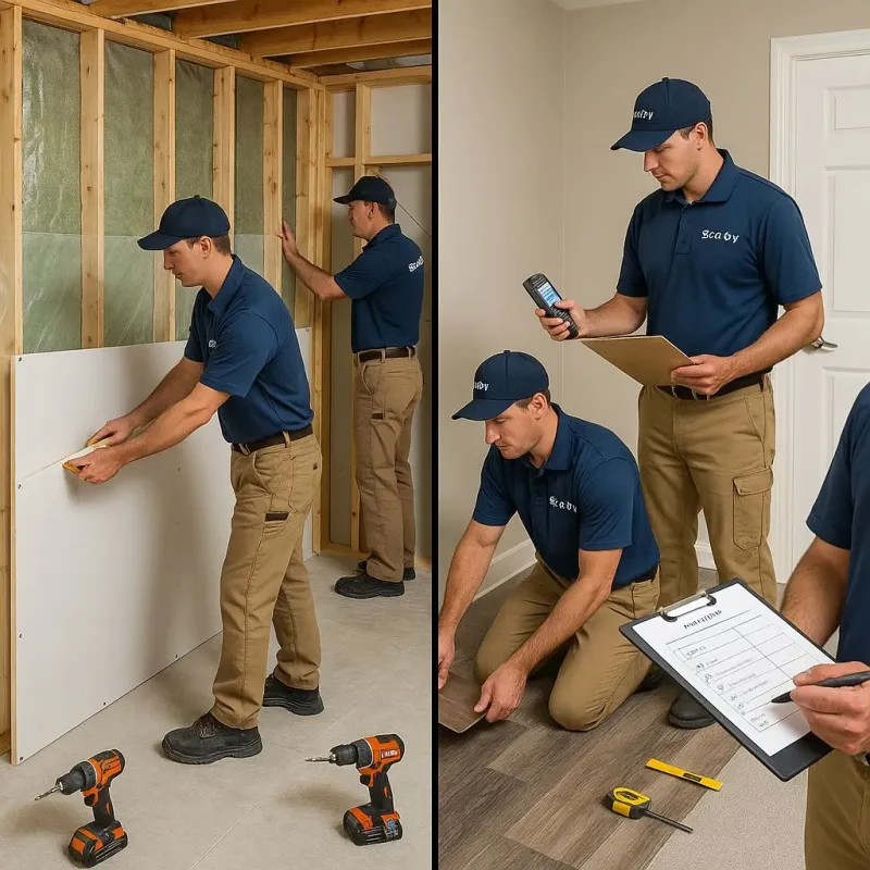 Repairs and Reconstruction process in Baxter, IA