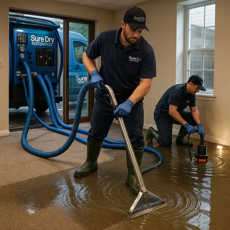 Water Extraction and Removal process in Baxter, IA